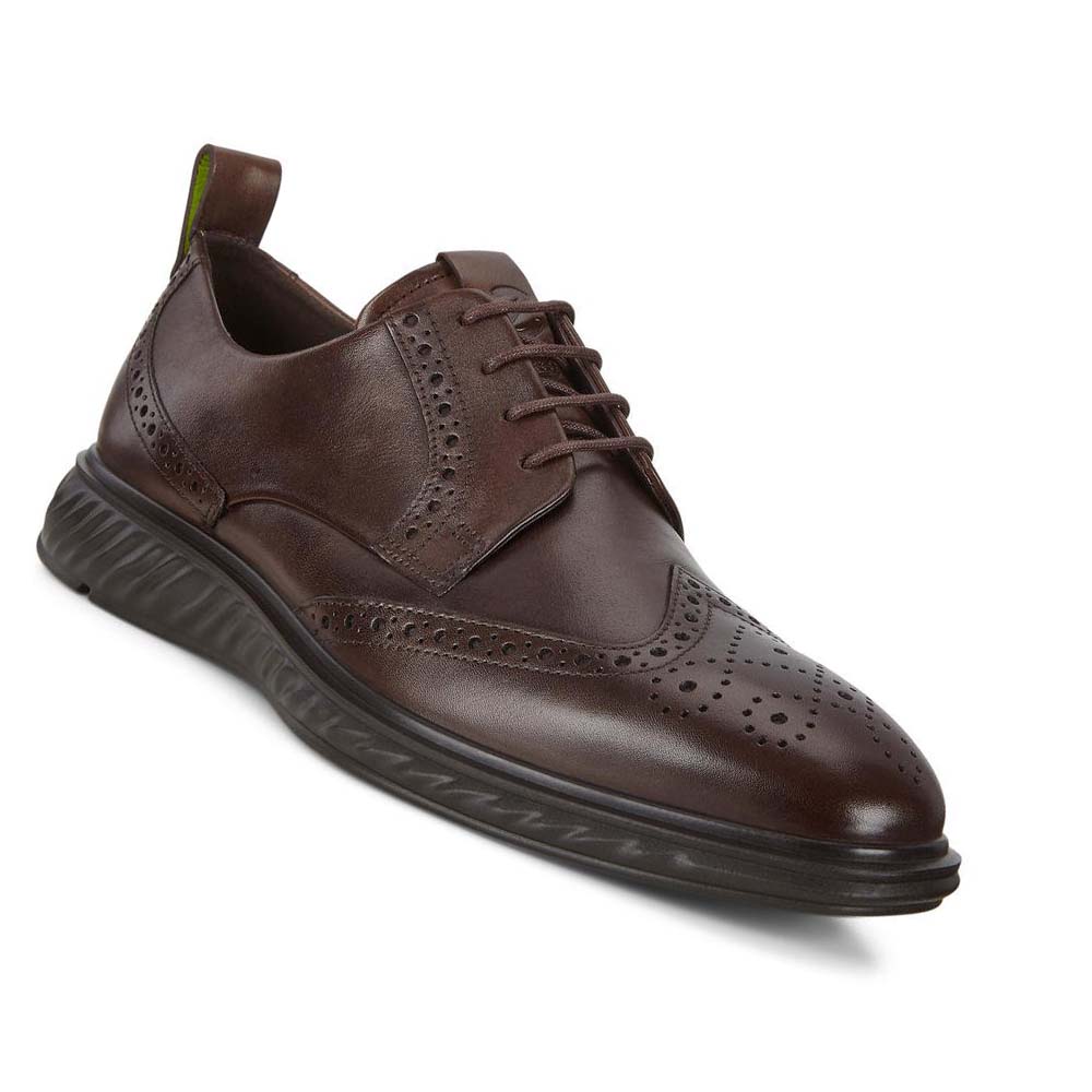 Ecco St.1 Hybrid Lite Wingtip Brogue Finskor Herr Bruna | SE 530EBC